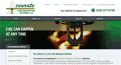 Desktop Screenshot of accuratefireprotection.com